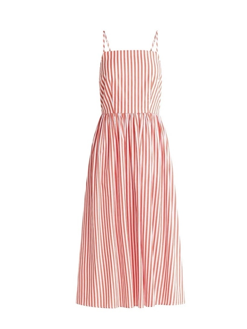 Free Assembly Women's Sleeveless Square Neck Midi Dress - Xxl Euc